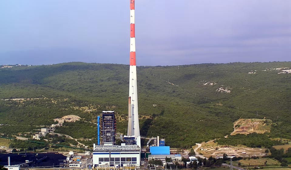 Obilic Power Plant in Kosovo